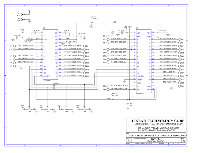 DC327A - Schematic