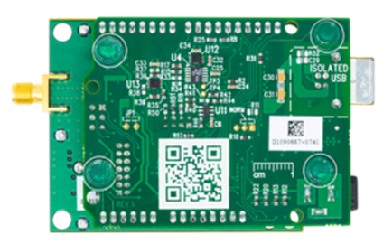 DC393B Evaluation Board - bottom view