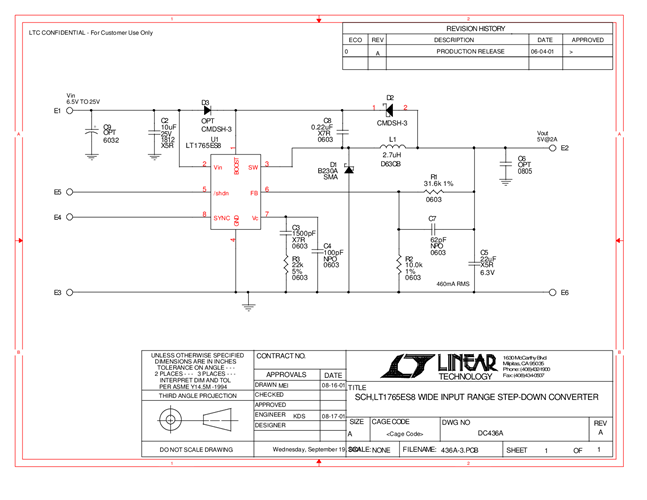 DC436A - Schematic