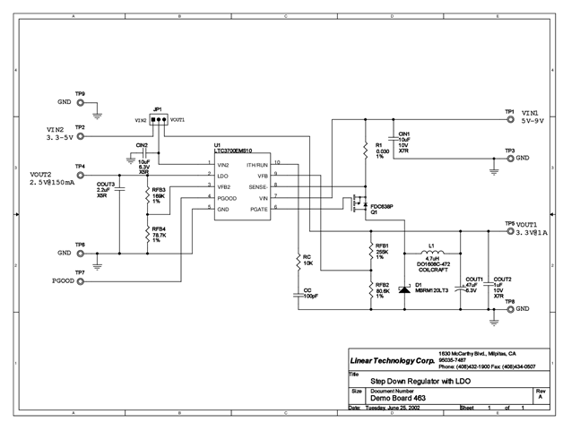 DC463A - Schematic