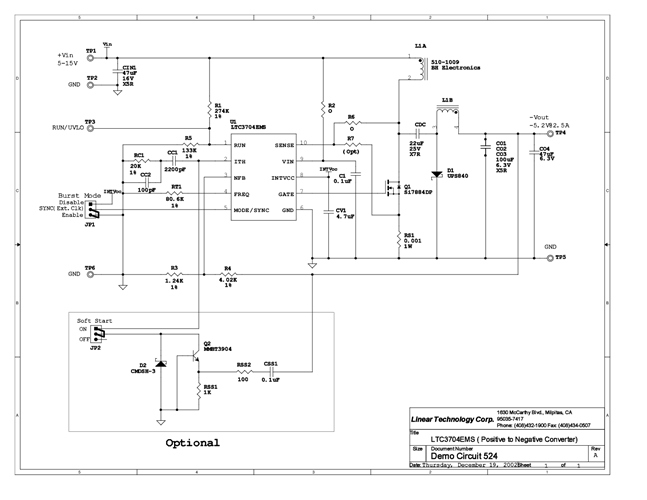 DC524A - Schematic