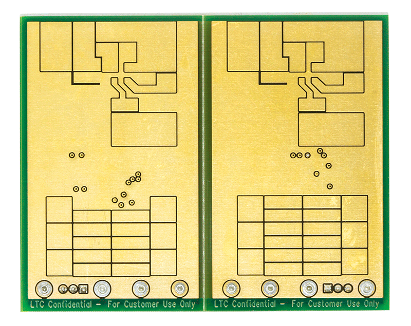 DC647A Evaluation Board - Bottom View