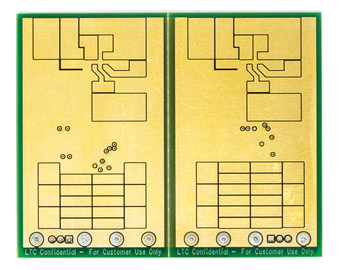 DC647A Evaluation Board - Bottom View