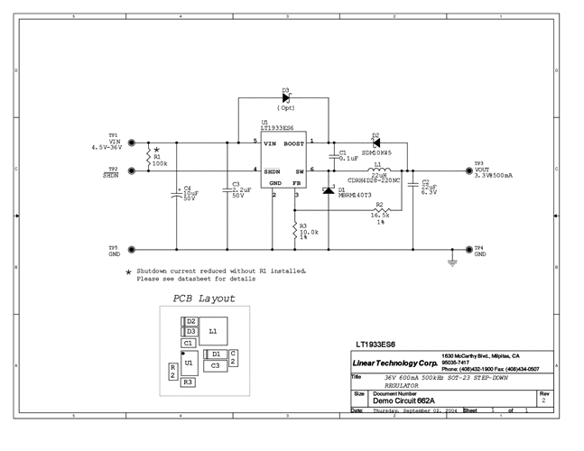 DC662A - Schematic
