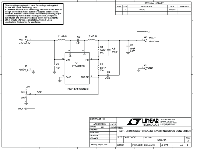 DC670A - Schematic