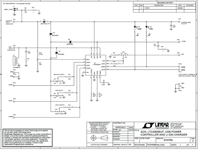 DC676A - Schematic