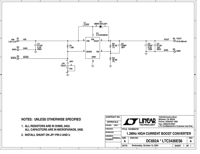DC692A - Schematic
