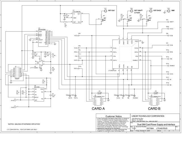 DC709A - Schematic