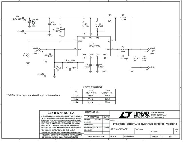 DC760A - Schematic