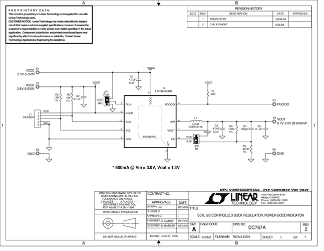 DC767A - Schematic