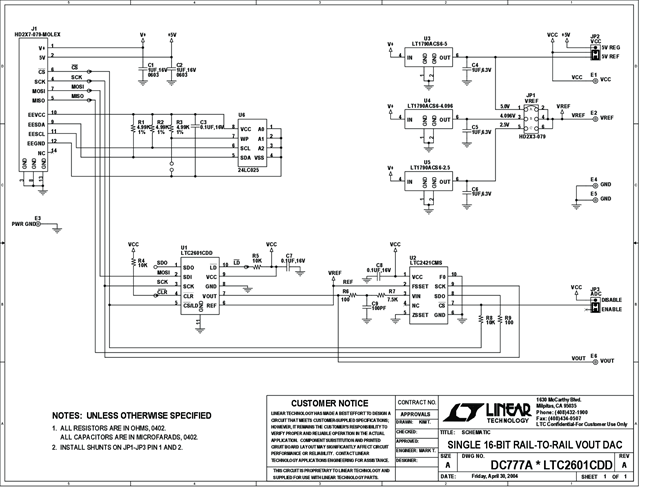 DC777A - Schematic