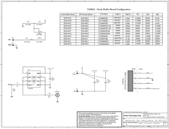 DC814A - Schematic