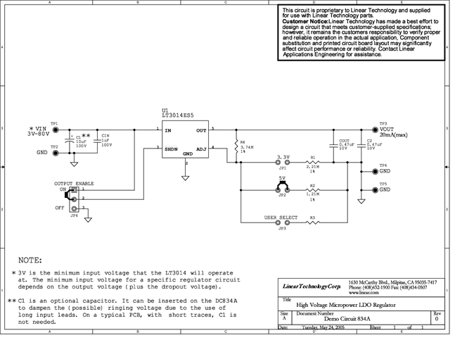 DC834A - Schematic