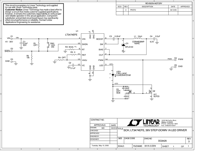 DC842A - Schematic