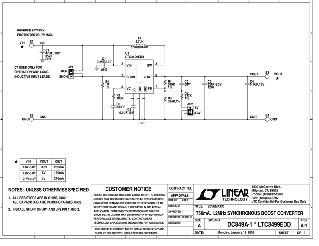 DC849A - Schematic