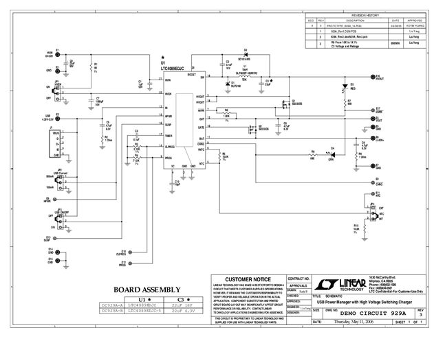 DC929A-A - Schematic