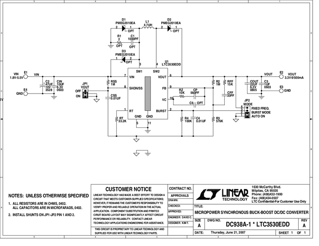 DC938A - Schematic