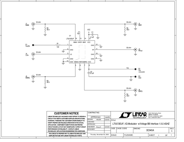 DC945A - Schematic