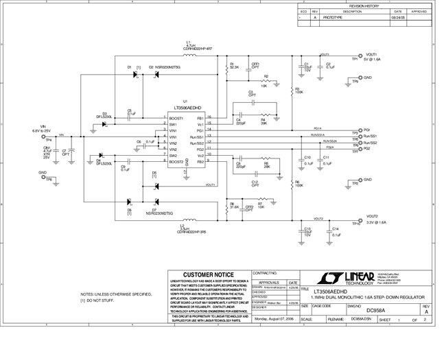 DC958A - Schematic