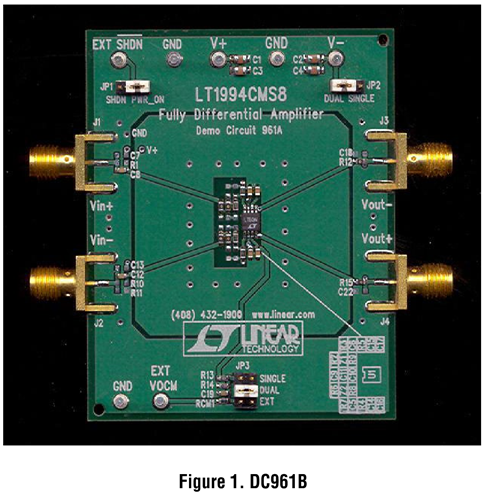 DC961B - Demo Board Image