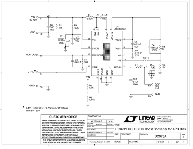 DC975A - Schematic