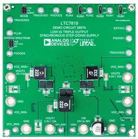 DC2897A Evaluation Board - Top View