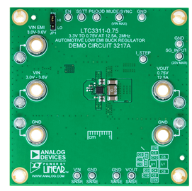 DC3217A Evaluation Board - Top View
