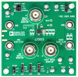 EVAL-LT3073-AZ Evaluation Board - Top View