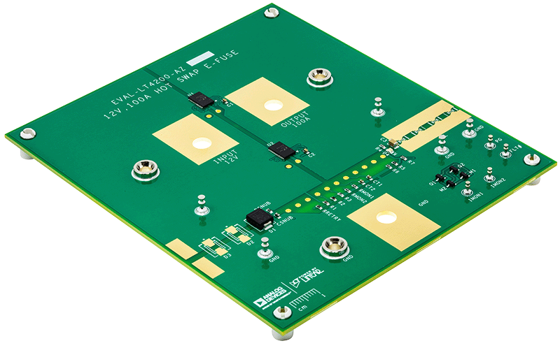 LT4200 Evaluation Board Photo Angle
