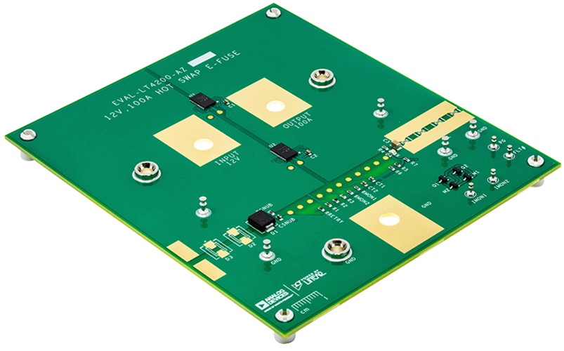 LT4200 Evaluation Board Photo Angle
