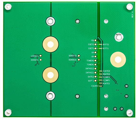 LT4200 Evaluation Board Photo Bottom