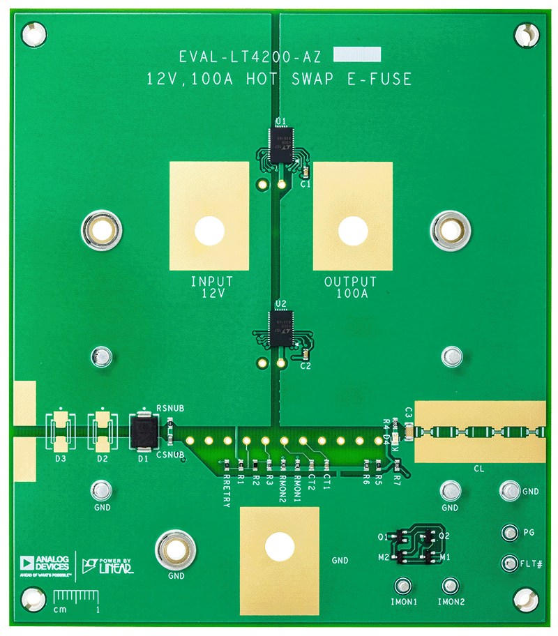 LT4200 Evaluation Board Photo Top