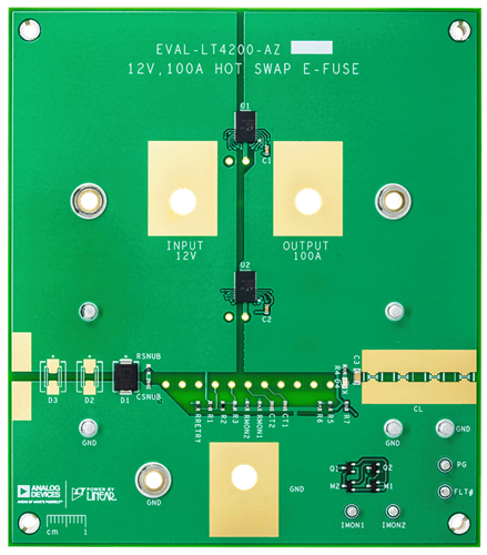 LT4200 Evaluation Board Photo Top