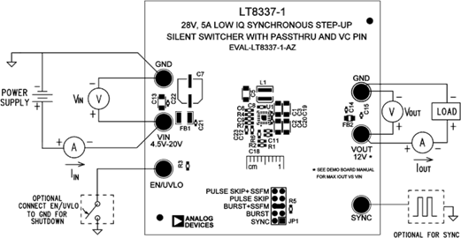 EVAL-LT8337-1-AZ Application Circuit