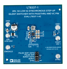 EVAL-LT8337-1-AZ Evaluation Board - Top View