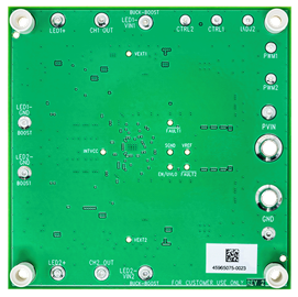 EVAL-LT8355-1-AZ Evaluation Board - Bottom View