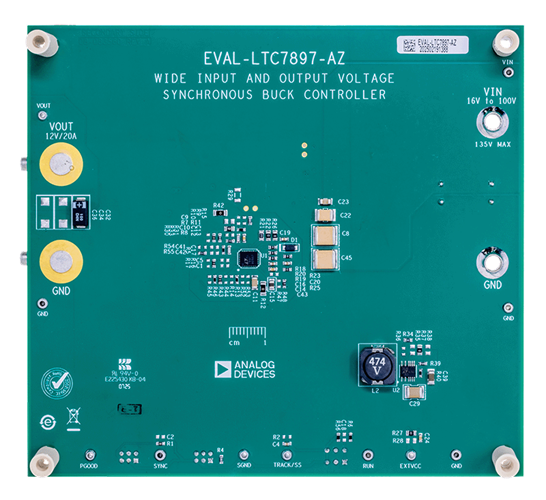 EVAL-LTC7897-AZ Board Photo  Bottom View