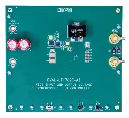 EVAL-LTC7897-AZ Board Photo  Top View