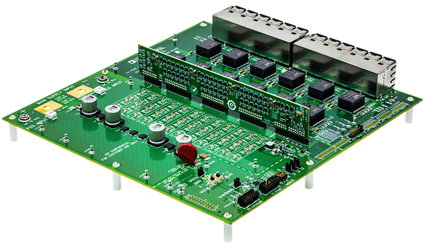 EVAL-LTC9101-2 Evaluation Board - Angle View