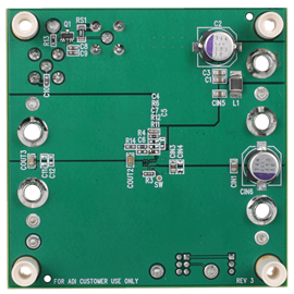 DC2861A - LTM4658 Evaluation Board - Bottom View