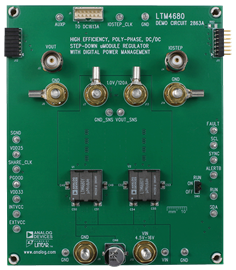 DC2863A Evaluation Board - Top View