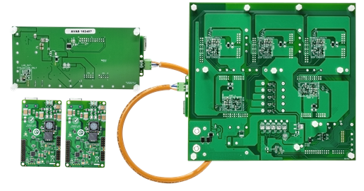 EVAL-SPoE-KIT-AZ Evaluation Board - Bottom View