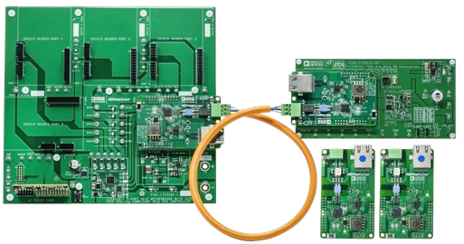 EVAL-SPoE-KIT-AZ Evaluation Board - Top View