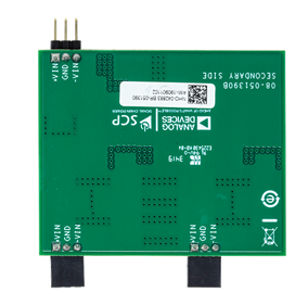 Signal Chain Power Connection Hardware - Bottom View