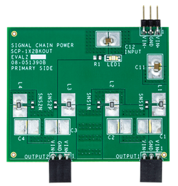 Signal Chain Power Connection Hardware - Top View
