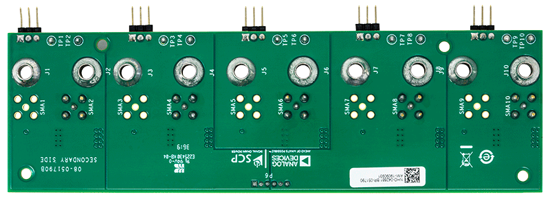 Signal Chain Power Connection Hardware - Bottom View