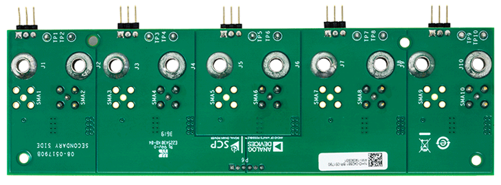 Signal Chain Power Connection Hardware - Bottom View