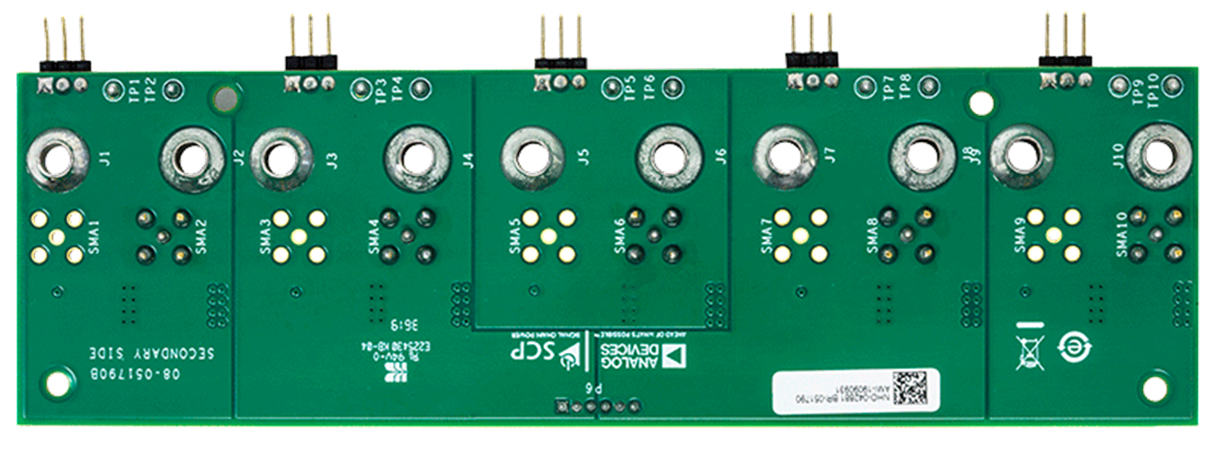 Signal Chain Power Connection Hardware - Bottom View