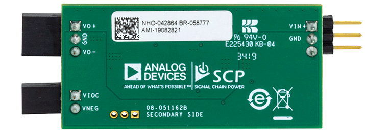 LT3470A Signal Chain Evaluation Board - Bottom View