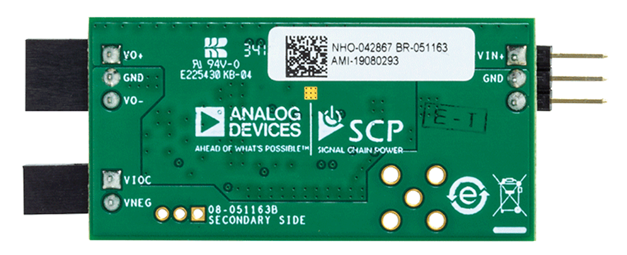 LT8609S Signal Chain Evaluation Board - Bottom View